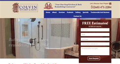 Desktop Screenshot of colvinbath.com